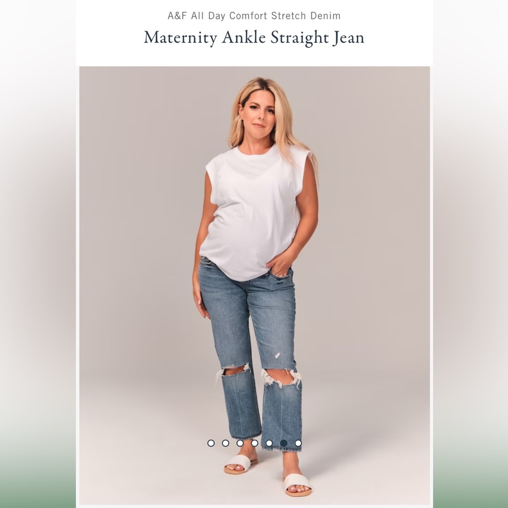 A&F Maternity Jean Bundle